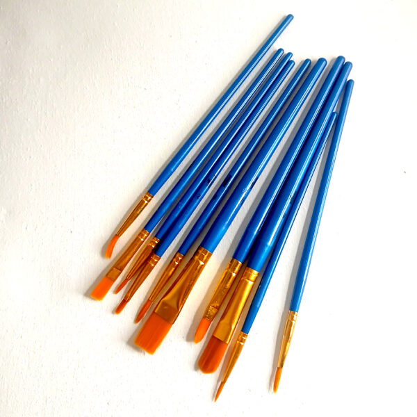 Mix Paint Brush Set of 10